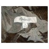 Madewell Donegal Bowden Henley Sweater - Brown Medium