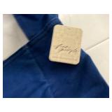 Free People Canvas Sling Bag - Icelandis Blue