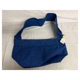 Free People Canvas Sling Bag - Icelandis Blue