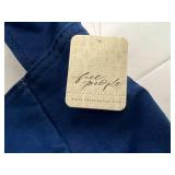 Free People Canvas Sling Bag - Icelandis Blue