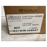 Case of 250 30x36 Clear Can Liner