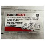 128 Piece Set of Autocraft Grade 5 Fasteners
