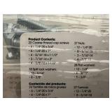 128 Piece Set of Autocraft Grade 5 Fasteners