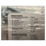 128 Piece Set of Autocraft Grade 5 Fasteners