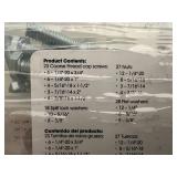 128 Piece Set of Autocraft Grade 5 Fasteners