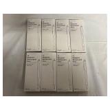 8 x 12 Packs Ballpoint Retractable Pens - Blue