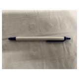 8 x 12 Packs Ballpoint Retractable Pens - Blue