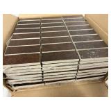 10 Boxes of Orchid Porcelain Tile Flooring - Bronze