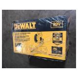 DEWALT 20V MAX Cordless 7-1/4 in. Sliding Miter Saw with (1) 20V Battery 4.0Ah  Customer Returns See Pictures