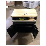 Husky Ready-to-Assemble 24-Gauge Steel 1-Drawer 2-Door Garage Base Cabinet in Black (28 in. W x 32.8 in. H x 18.3 in. D) Customer Returns See Pictures