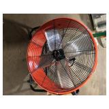 Commercial Electric 24 in. 2-Speed Heavy Duty Tilt Drum Fan    Customer Returns See Pictures