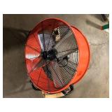 Commercial Electric 24 in. 2-Speed Heavy Duty Tilt Drum Fan    Customer Returns See Pictures