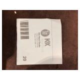 Lot of  Nathan James Gracie 24 in. Modern Counter Height Bar Stool with Back, Brushed Light Brown Wood Legs, Natural Flax/Brown  Customer Returns See Pictures