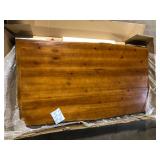 Noble House 48 in. Rectangular Natural Writing Desk with Solid Wood Material Customer Returns See Pictures