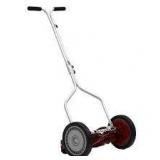American Lawn Mower Company 14 in. 5-Blade Manual Walk Behind Reel Lawn Mower  Customer Returns See Pictures