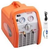 VEVOR Portable Refrigerant Recovery Machine 3/4 HP AC Recovery Machine HVAC 120-Volt 60Hz for Car Vapor Liquid Refrigerant AC Customer Returns See Pictures