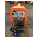 VEVOR Portable Refrigerant Recovery Machine 3/4 HP AC Recovery Machine HVAC 120-Volt 60Hz for Car Vapor Liquid Refrigerant AC Customer Returns See Pictures