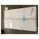 BigTub Utilatub Combo 40 in. x 24 in. 33 in. Polypropylene Floor Mount Utility Tub with Pull-Out Faucet in White Customer Returns See Pictures