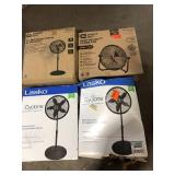 Lot of Assorted Fans Various Models and Conditions  Customer Returns See Pictures
