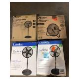 Lot of Assorted Fans Various Models and Conditions  Customer Returns See Pictures