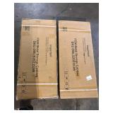 Lot of Metal Storage Cabinet, Steel Locking Storage Cabinet with 2 Doors and 4 Shelves for Garage, Office, Classroom Customer Returns See Pictures