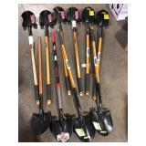 Lot of Assorted Shovels Varius Models and Conditions Customer Returns See Pictures