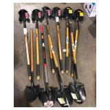 Lot of Assorted Shovels Varius Models and Conditions Customer Returns See Pictures