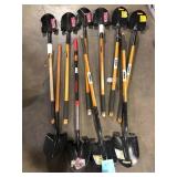 Lot of Assorted Shovels Varius Models and Conditions Customer Returns See Pictures