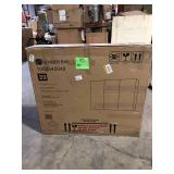 36 in. W x 31 in. H Rectangular Aluminum Medicine Cabinet with Mirror Customer Returns See Pictures