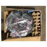 18 in. Outdoor 2-in-1 Misting Fan Customer Returns See Pictures