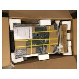 Yaheetech 43in Fire Pit Propane Fire Pit 50,000 BTU Rectangle Fire Pit Table with Glass Tabletop and Waterproof Cover, Gas Fire Table for Garden, Patio, Outdoor Customer Returns See Pictures