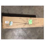 84 in. Indoor/Outdoor Industrial Matte Black 7-Blade Downrod Mount Ceiling Fan Customer Returns See Pictures Customer Returns See Pictures