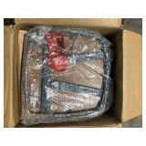 Carnegy Avenue Rustic Walnut Side Chair  Customer Returns See Pictures