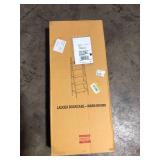 Casual Home 72 in. Warm Brown Wood 5-shelf Ladder Bookcase with Open Back Customer Returns See Pictures