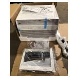 LG 8,000 BTU, 115 Volts, Window Smart Air Conditioner Cools 350 sq. ft. with Remote, WiFi Enabled in White  Customer Returns See Pictures