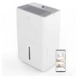 TCL 50 pt. 4500 sq. ft. Smart Dehumidifier in. White, Ideal for Basements, Rooms Customer Returns See Pictures