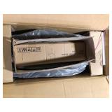 Astor Black Solid Wood Chair with Curved Back (Set of 2) by Glamour Home Customer Returns See Pictures