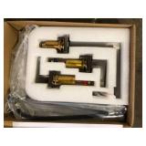 8 in. Widespread Bathroom Faucet 3-Holes Double-Handle Bathroom Faucet in Brushed Nickel  Customer Returns See Pictures