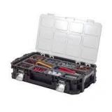 Lot of Husky Connect Stackable Portable Heavy Duty Lightweight 10-Compartment Small Tool and Parts Organizer Customer Returns See Pictures