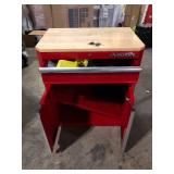 Husky Ready-to-Assemble 24-Gauge Steel 1-Drawer 2-Door Garage Base Cabinet in Red (28 in. W x 32.8 in. H x 18.3 in. D)    Customer Returns See Pictures