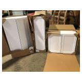 Lot of Assorted Kitchen Cabinets Various Models and Conditions Customer Returns See Pictures
