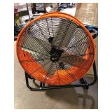 Commercial Electric 30 in. Heavy Duty 2-Speed Direct Drive Drum Fan  Customer Returns See Pictures