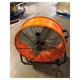 Commercial Electric 30 in. Heavy Duty 2-Speed Direct Drive Drum Fan  Customer Returns See Pictures