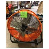 Commercial Electric 30 in. Heavy Duty 2-Speed Direct Drive Drum Fan  Customer Returns See Pictures