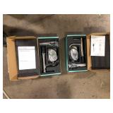 Lot of  Single Handle Mid-Arc Bathroom Faucet with Deckplate and Pop-Up Drain in Brushed Nickel  Customer Returns See Pictures