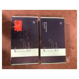 Lot of  Single Handle Mid-Arc Bathroom Faucet with Deckplate and Pop-Up Drain in Brushed Nickel  Customer Returns See Pictures