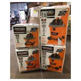 Lot of Assorted Wet/Dry Shop Vacs Various Models and Conditions Customer Returns See Pictures