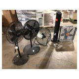 Lot of Assorted Fans Various Models and Conditions Customer Returns See Pictures