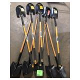 Lot of Assorted Shovels Various Models and Conditions   Customer Returns See Pictures