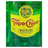 CT 4 - Topo Chico Twist of Lime Carbonated Mineral Water - 12 Bottles